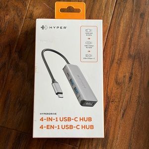 4 in 1 USB-C HUB   Brand: HYPERDRIVE